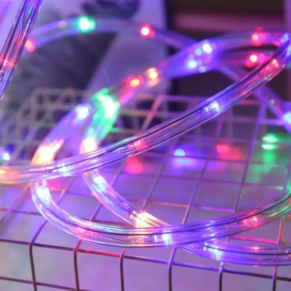 Гірлянда Дюралайт USB 10м Різнокольорова Світлодіодна 234591925 фото