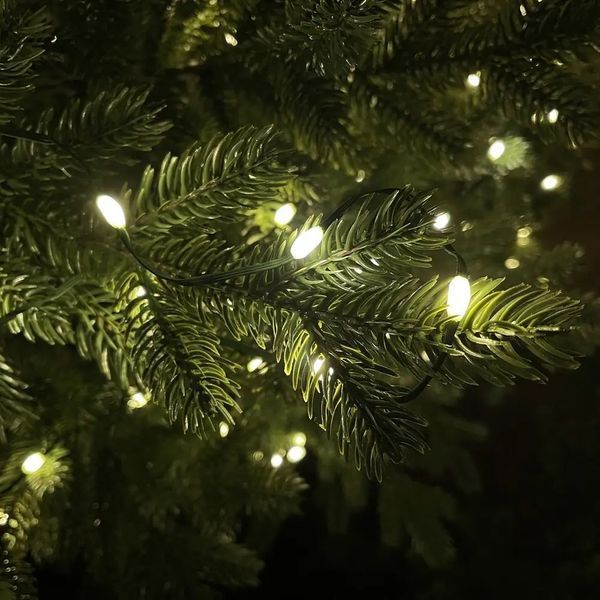 Гірлянда електрична 20м 200LED теплий білий мережева 234581885 фото