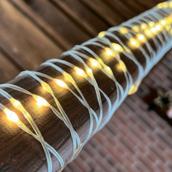 Гірлянда &laquo;Росинка&raquo; USB 10м 100LED теплий білий 234574870 фото