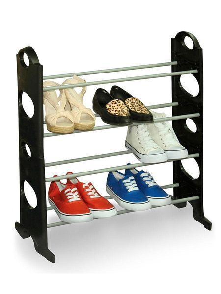 Органайзер для взуття на 12 пар 63&times;19&times;64 см Stackable Shoe Rack 123462110 фото