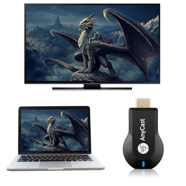 Медіаплеєр HDMI AnyCast M9 Plus бездротовий ретранслятор екрану 123462089 фото