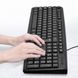 Клавіатура мембранна USB K107 повнорозмірна 234574866 фото 8