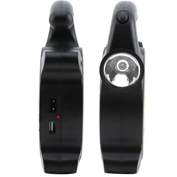 Ліхтар акумуляторний сонячний 4 режими USB ZJ-3199 234568659 фото