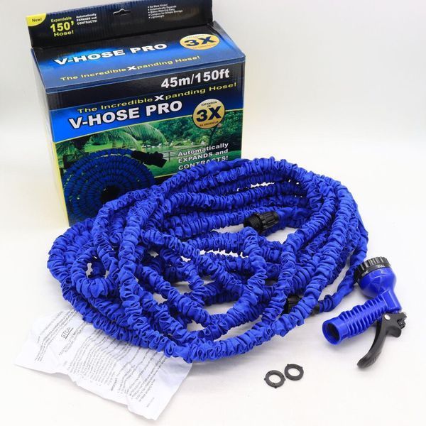 Розтяжний шланг V-HOSE PRO 45м 90м діаметр 25мм латекс нейлон 123457231 фото