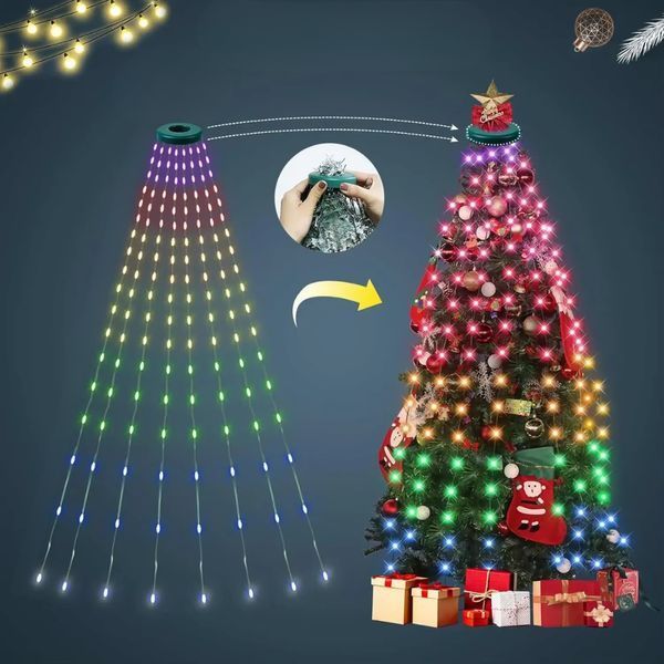 LED-гірлянда Кінський Хвіст 250 діодів 2,5 м USB з пультом 234583124 фото