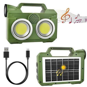 Ліхтар-колонка на сонячній батареї з Bluetooth BL-JN-912 234585290 фото