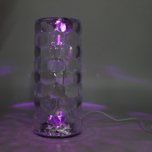 Настільна LED RGB лампа 8х18см USB акумуляторна AT-D94-A 234581358 фото