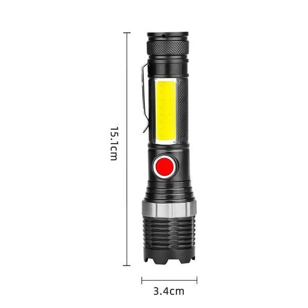 Ручний ліхтар 15.1см Cree XHP USB ED31879 BL669 234582921 фото